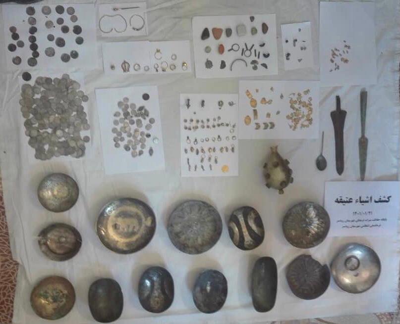 523 شیء متعلق به دوره‌های مختلف تاریخی در رودسر کشف و ضبط شد