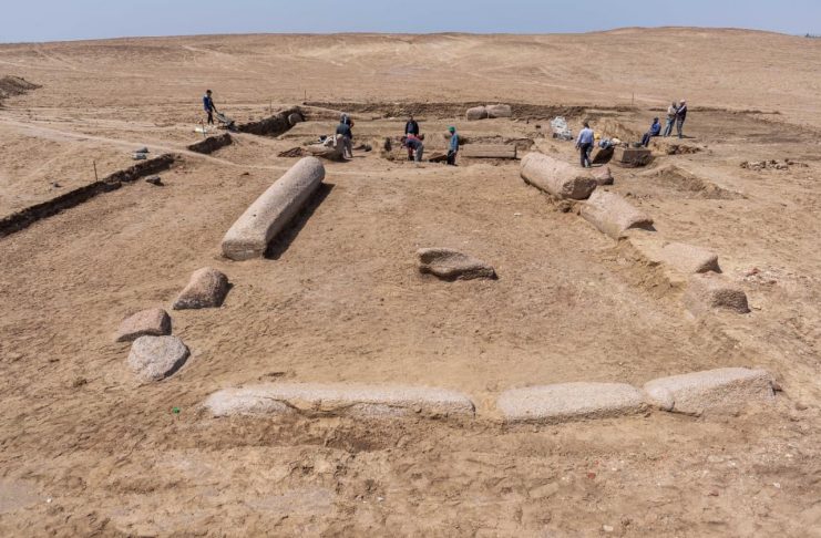 کشف معبد باستانی زئوس در شمال شبه‌جزیره سینا
