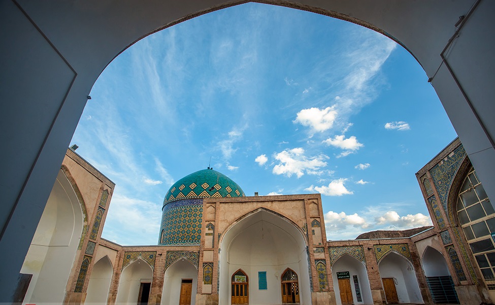 مسجد كبود گنبد بنایی با شکوه در کلات نادری