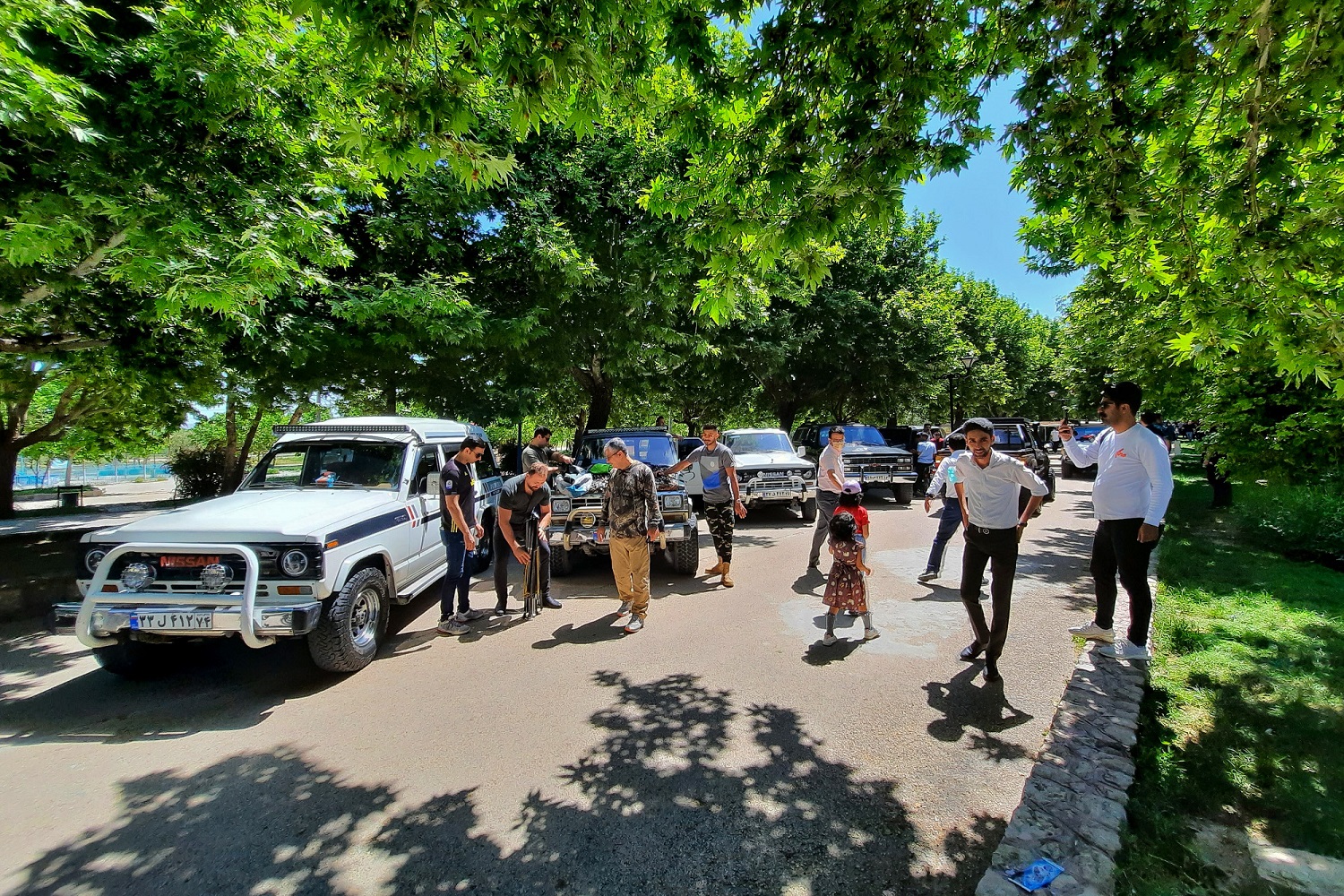 برگزاری گردهمایی خودروهای آفرود در بجنورد
