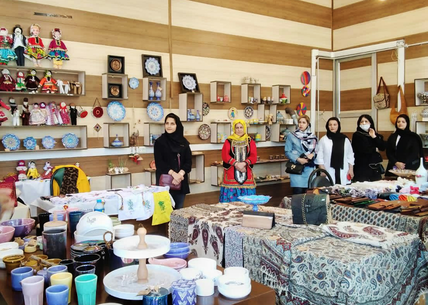برپایی نمایشگاه موقت صنایع‌دستی در گرگان