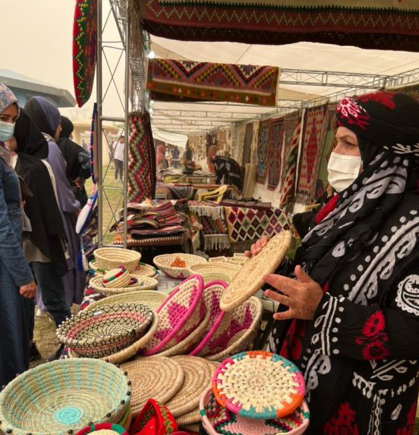 فروش بیش از 2میلیارد ریال محصولات صنایع‌دستی ایلام در نمایشگاه حلبچه عراق