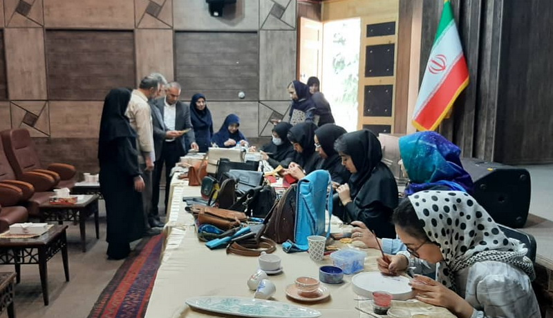 برگزاری ۲ ورک‌شاپ صنایع‌دستی در قزوین