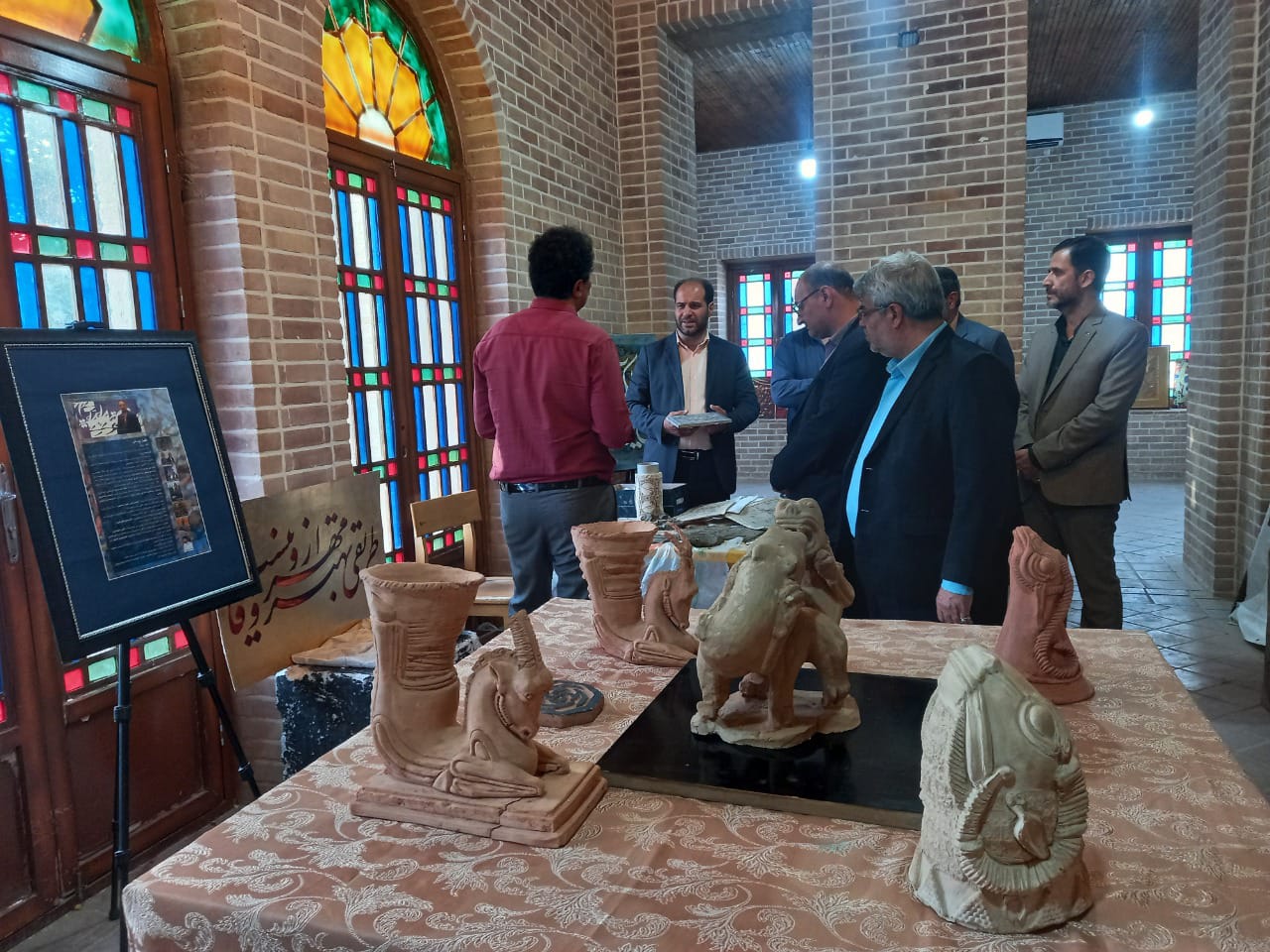 برپایی نمایشگاه صنایع‌دستی در موزه مردم‌شناسی دلیجان