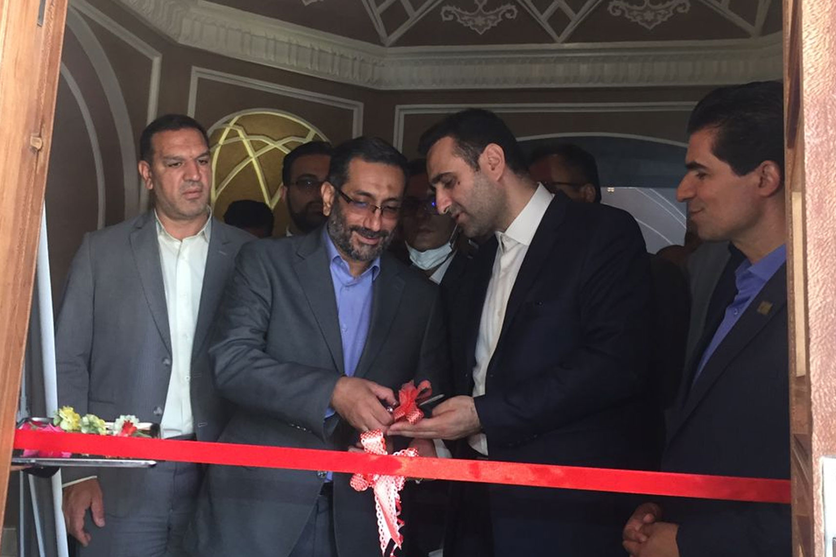 افتتاح یک مرکز اقامتی، پذیرایی و تفریحی در  کاشان با حضور معاون گردشگری کشور