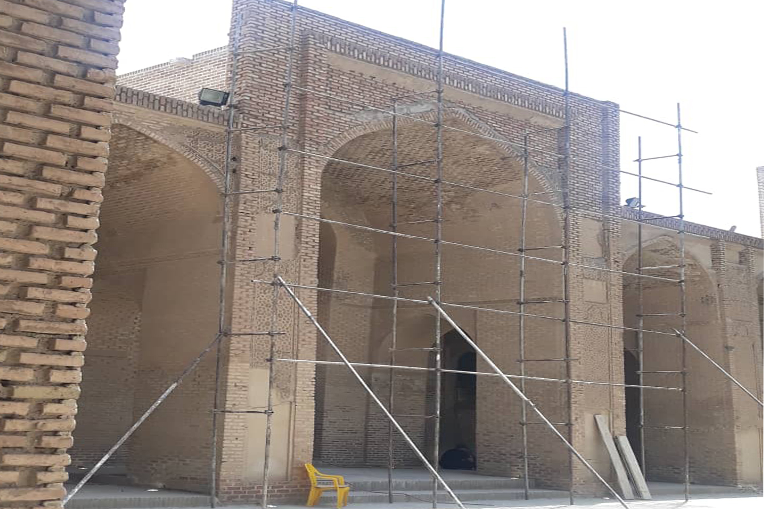 آغاز پروژه مرمت و سامان‌دهی مسجد‌جامع ورامین