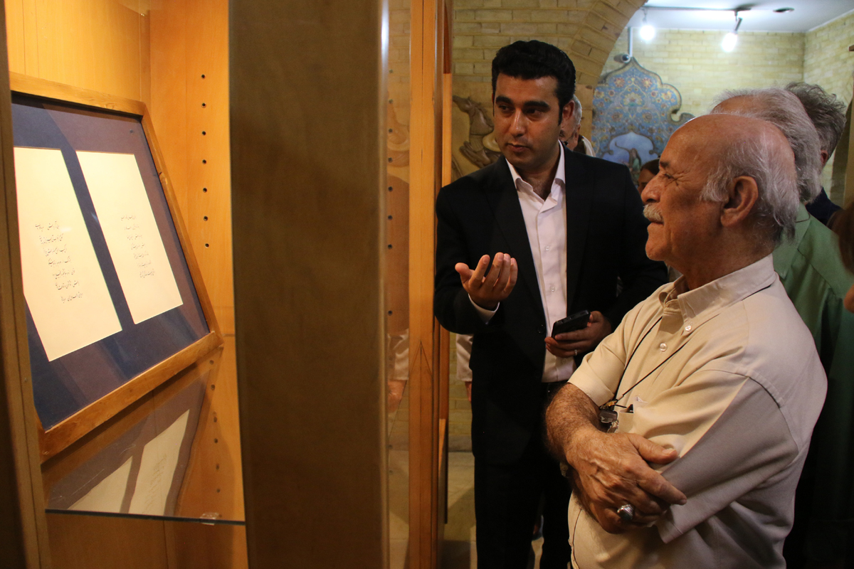 افتتاح نمایشگاه خوشنویسی تحصیل مکتب میرعماد