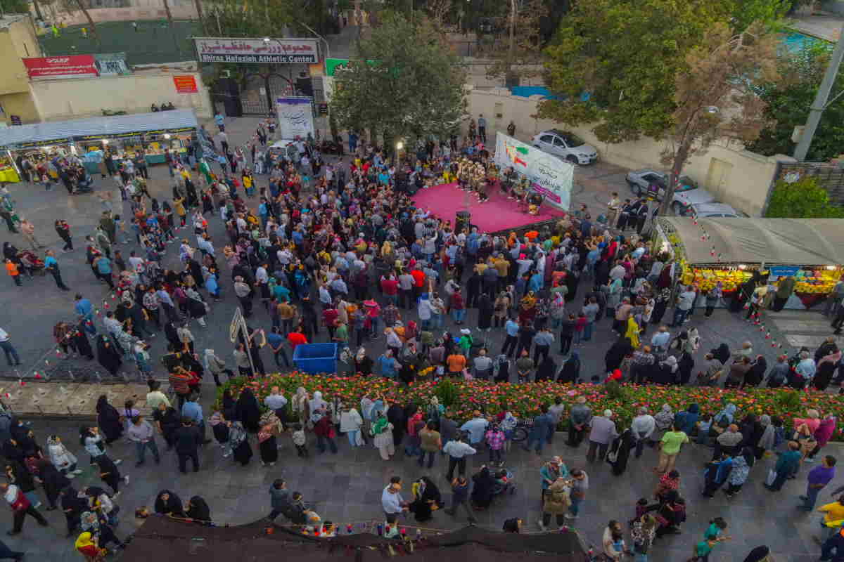 استقبال از جشنواره اقوام ایران‌زمین در شیراز