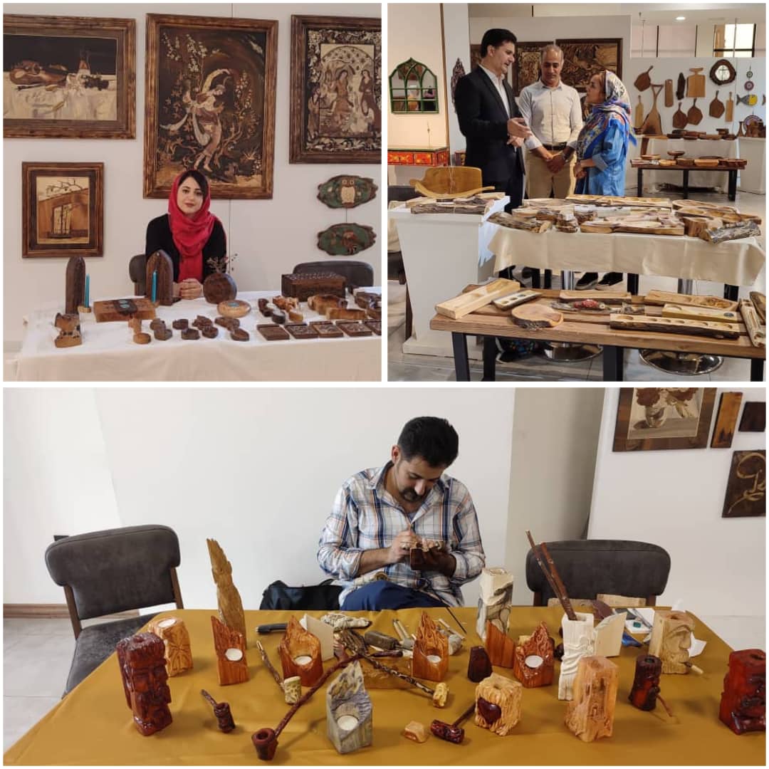 برگزاری نمایشگاه تخصصی هنر چوب در مهرادمال کرج