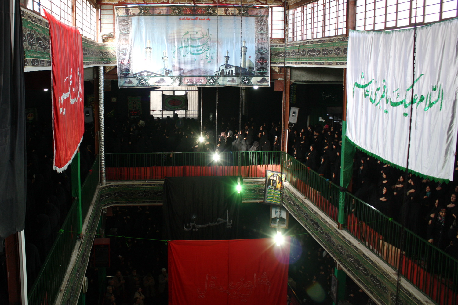 مراسم دهه اول محرم در حسینیه آقاسیدجمال قزوین