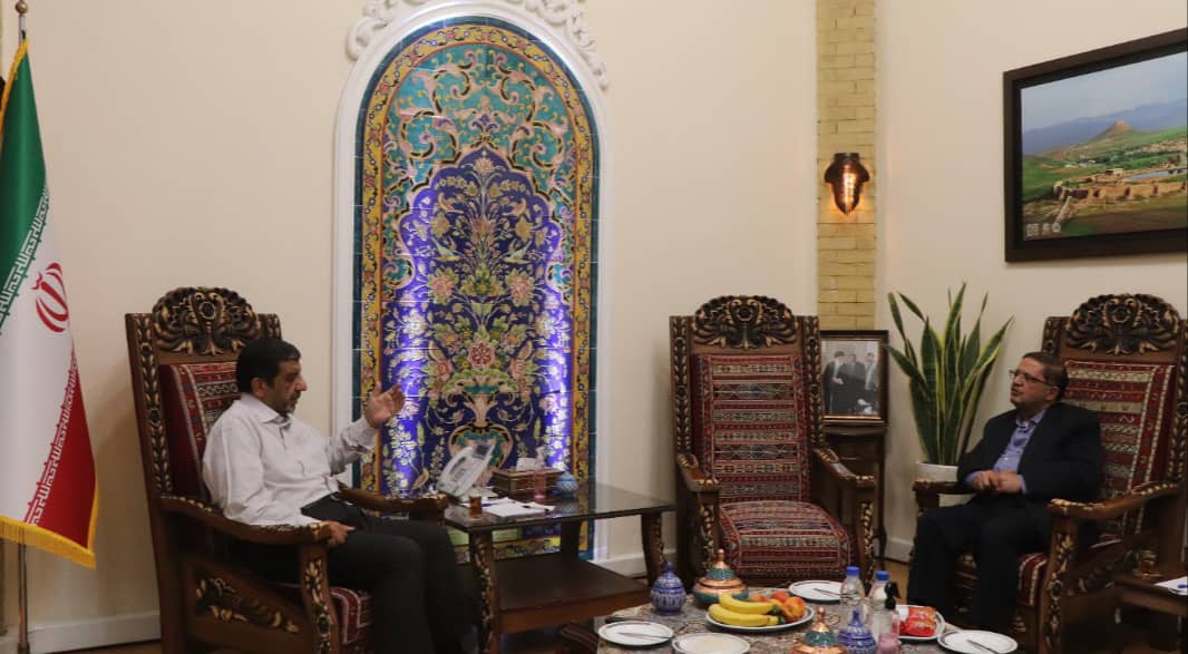 دیدار وزیر میراث‌فرهنگی با نماینده مردم تویسرکان در مجلس شورای اسلامی