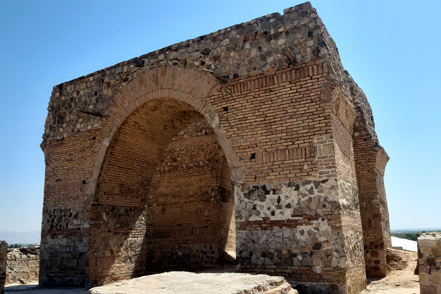 تپه‌میل شکوهی از هنر معماری ساسانی در ری