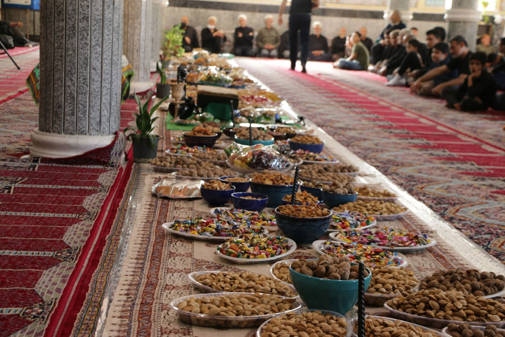 برگزاری آیین سنتی سوگواره امام حسین(ع) در برزک