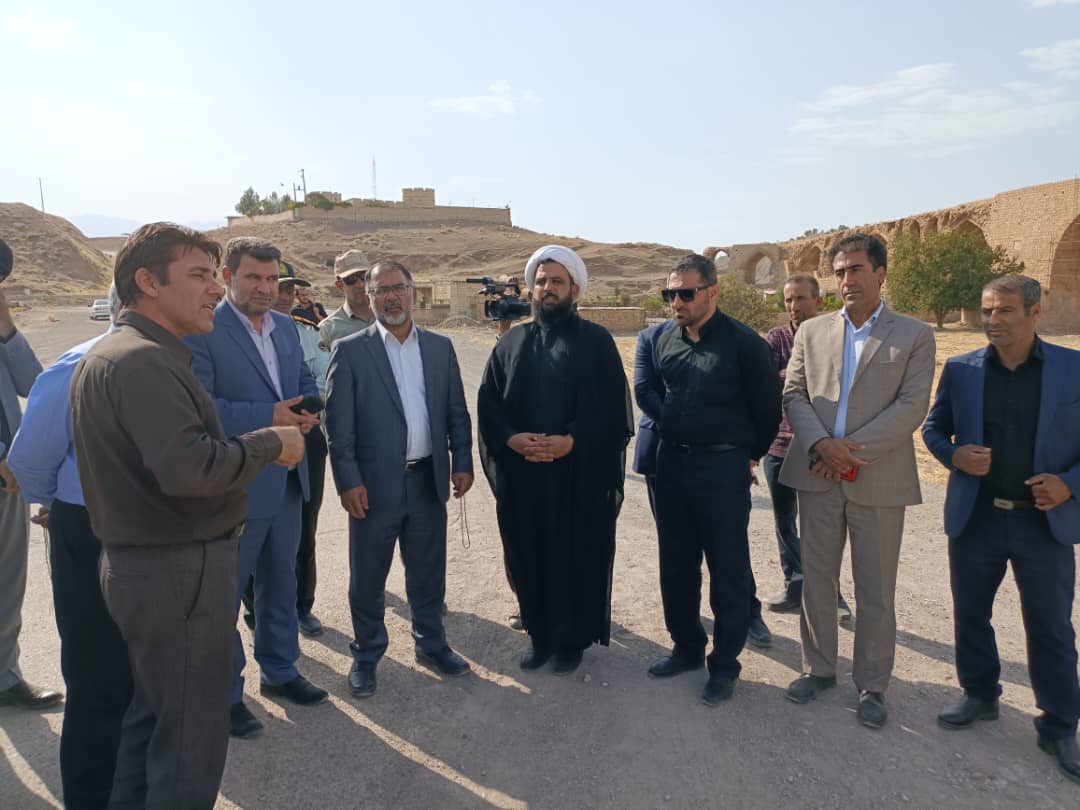 بازدید استاندار لرستان از پل تاریخی کشکان