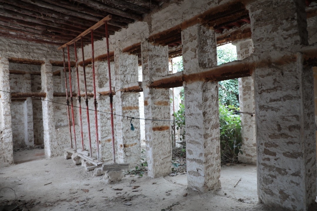 مرمت عمارت زنده‌پی در بوشهر