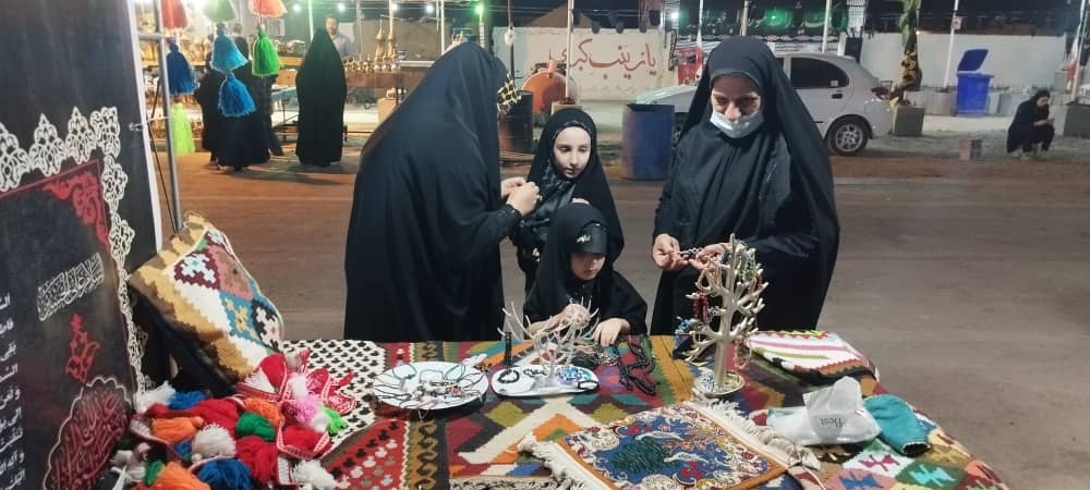 برپایی نمایشگاه صنایع‌دستی در مرزهای شلمچه و چذابه