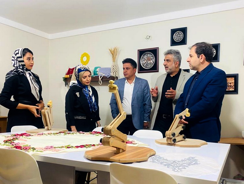 افتتاح آموزشگاه صنایع‌دستی در قزوین