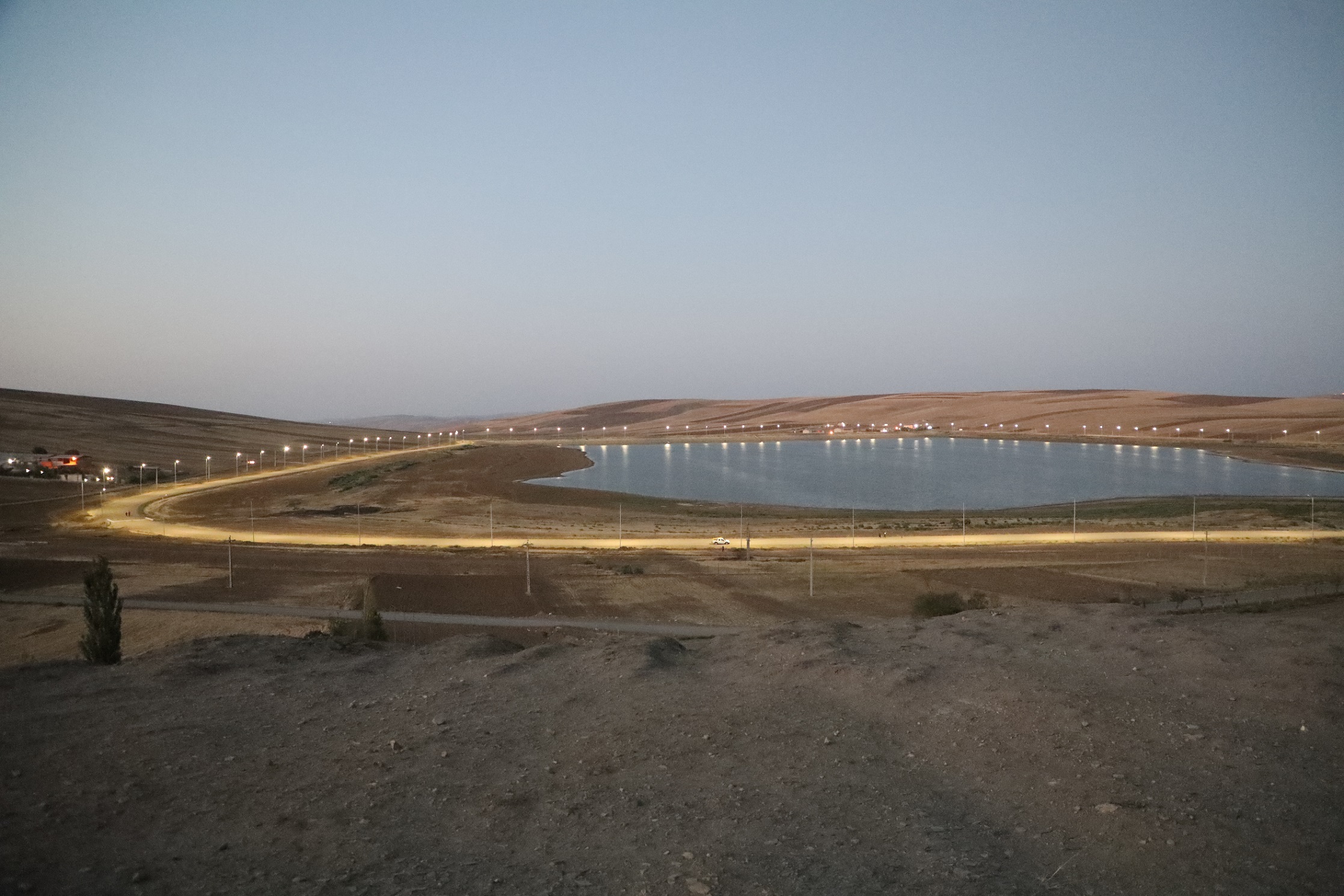 پایان زیرسازی رینگ دور دریاچه گیلارلو گرمی