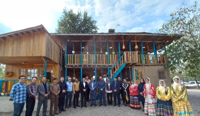 افتتاح یک واحد بوم‌گردی در روستای تخسم رشت