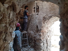 مرمت حمام ملا بابا در کازرون استان فارس
