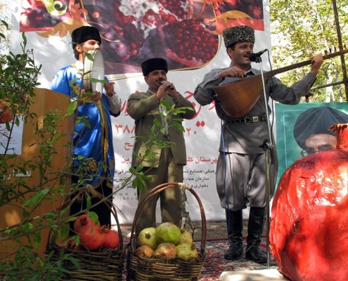 برگزاری جشنواره انار در روستای مردانقم خداآفرین