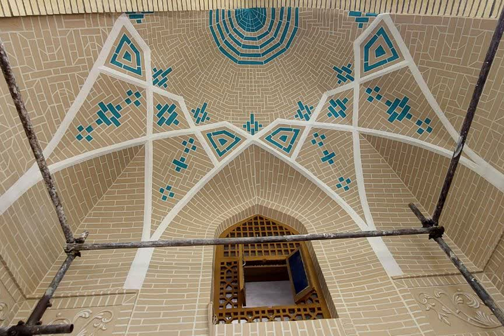 مرمت مدرسه تاریخی مریم بیگم خوانسار اصفهان پایان یافت