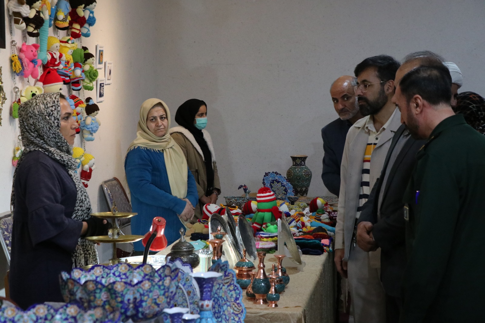افتتاحیه نمایشگاه ملی صنایع‌دستی در اراک