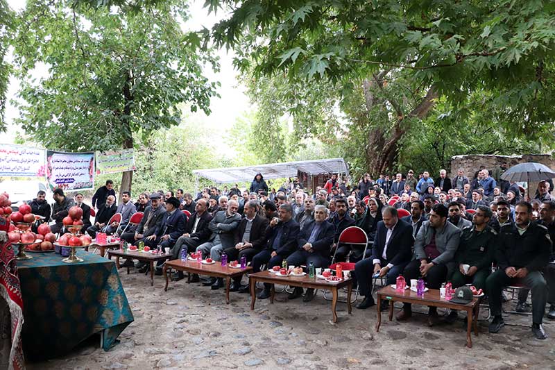 برگزاری نخستین جشنواره انار روستای گُؤ کاغذکنان