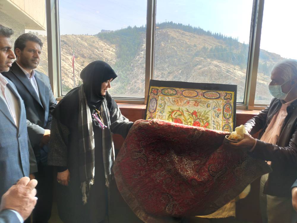 هنر سرامیک و کاشی هفت‌رنگ شیراز رونمایی شد