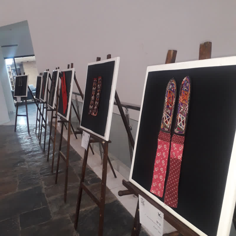 نمایشگاه سوزن‌دوزی‌های سنتی در موزه بزرگ خراسان برگزار شد