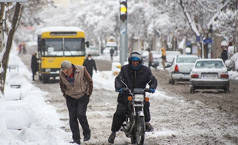 هشدار بارش برف و باران در ۲۴ استان/ کولاک و یخبندان در راه است