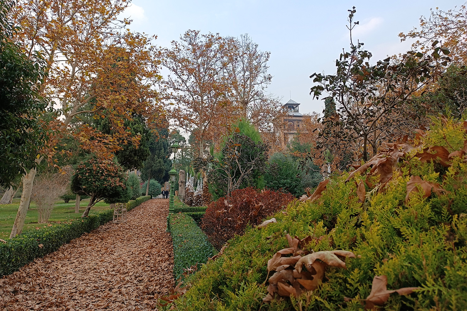 پاییز در میراث جهانی کاخ گلستان