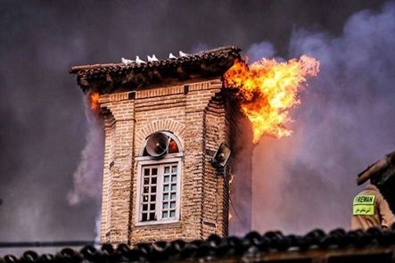 تهیه کتابچه راهنمای حفاظت بنای تاریخی در برابر آتش‌سوزی