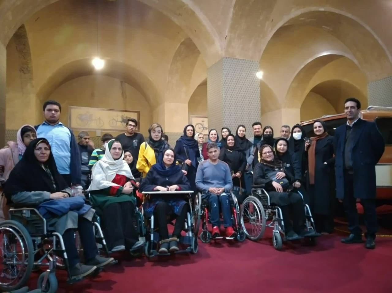گردهمایی توان‌یابان جسمی حرکتی در موزه‌های استان یزد برگزار می‌شود