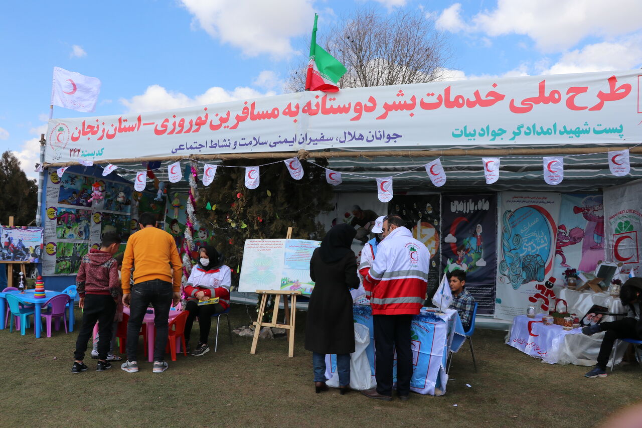 بالابردن نشاط اجتماعی و حفظ ایمنی مسافران نوروزی رویکرد اصلی ماست/ راه‌اندازی ۳۶۰ پایگاه در قالب طرح ملی خدمات بشردوستانه در اماکن گردشگری