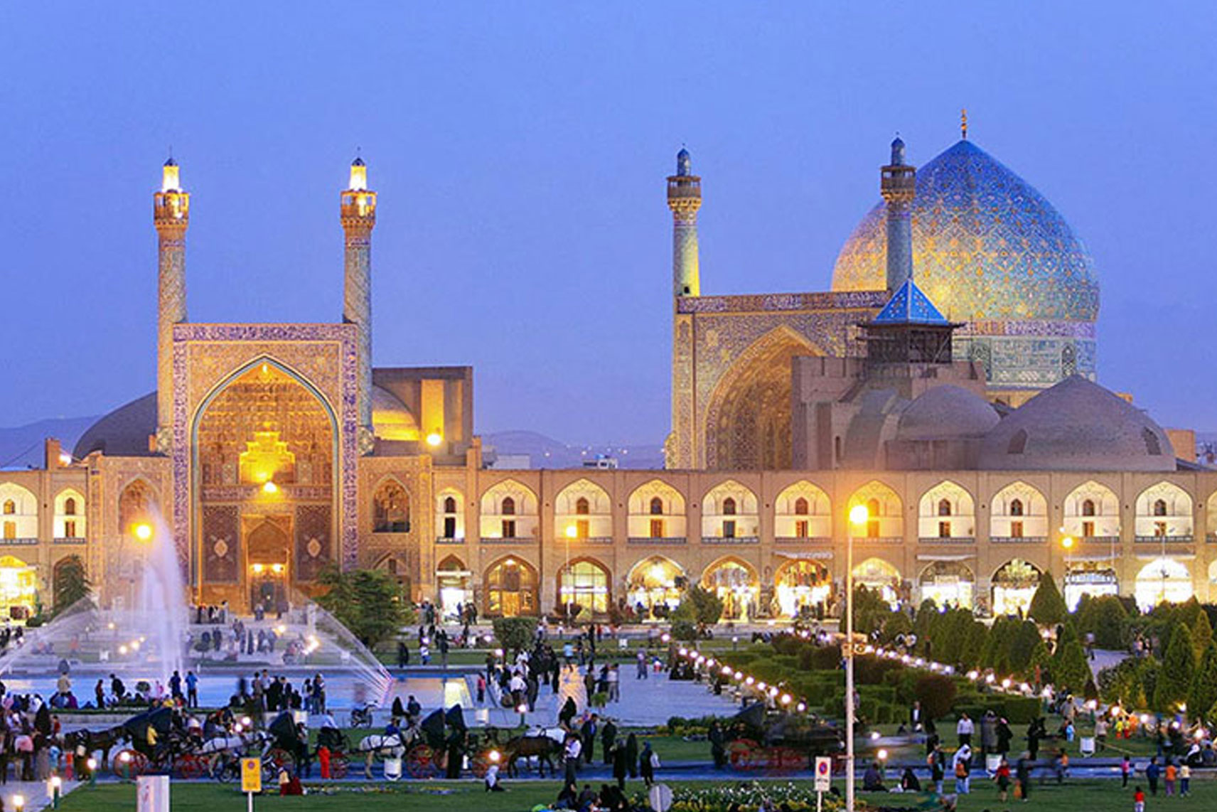 برگزاری مراسم مذهبی اعتکاف در مسجد امام(ره) اصفهان