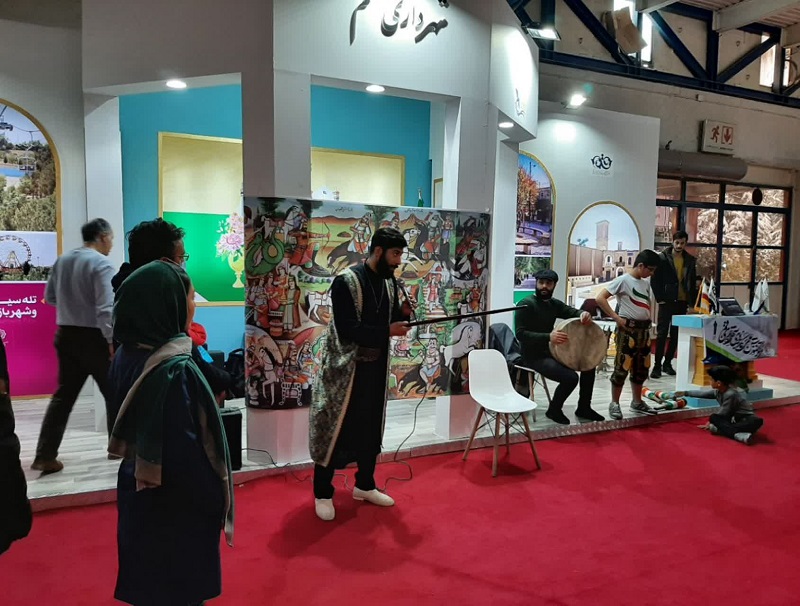 حضور فعال سازمان فرهنگی هنری شهرداری قم در نمایشگاه گردشگری تهران