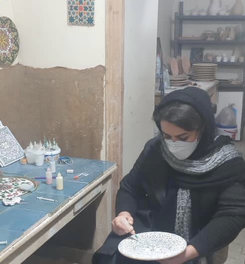 نقاشی روی کاشی، روح هنر در عمارت‌های ایرانی