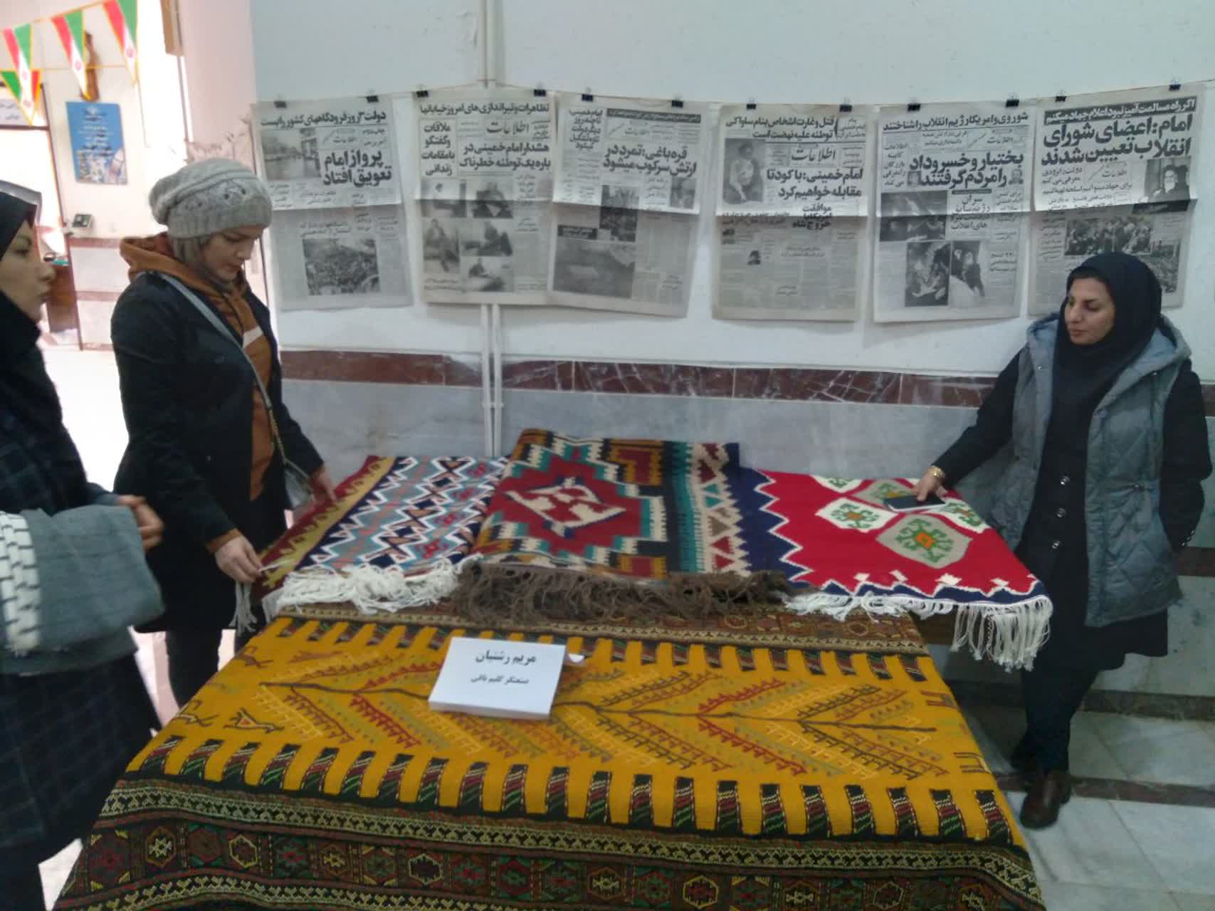 نمایشگاه صنایع‌دستی در کنگاور افتتاح شد
