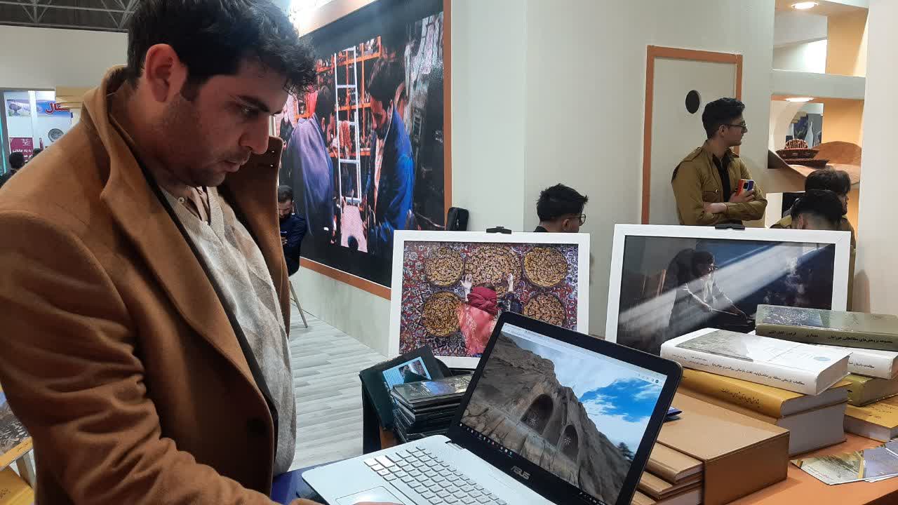 رونمایی از پروژه تور مجازی طاق‌بستان در نمایشگاه گردشگری تهران