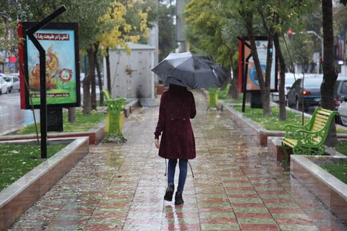 پیش‌بینی بارش باران در تمام مناطق کشور طی فردا