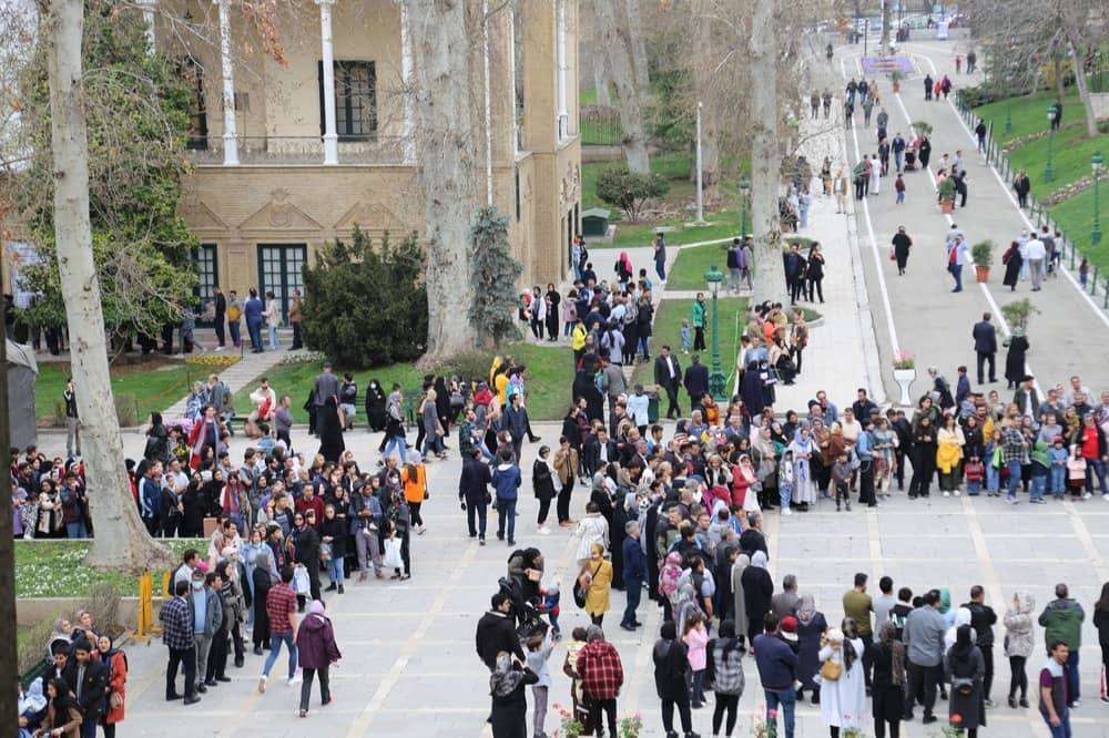 ثبت بیش  از 212 هزار بازدید در شش روز اول بهار در کاخ نیاوران