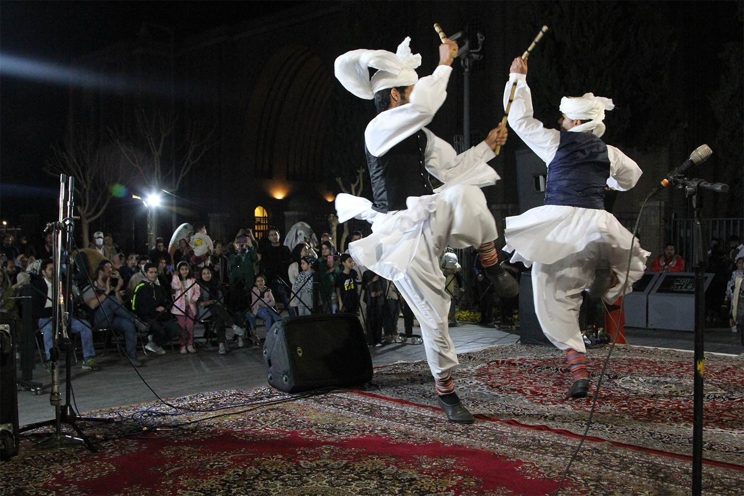 اجرای مراسم آیینی اقوام در شبی با موزه ملی