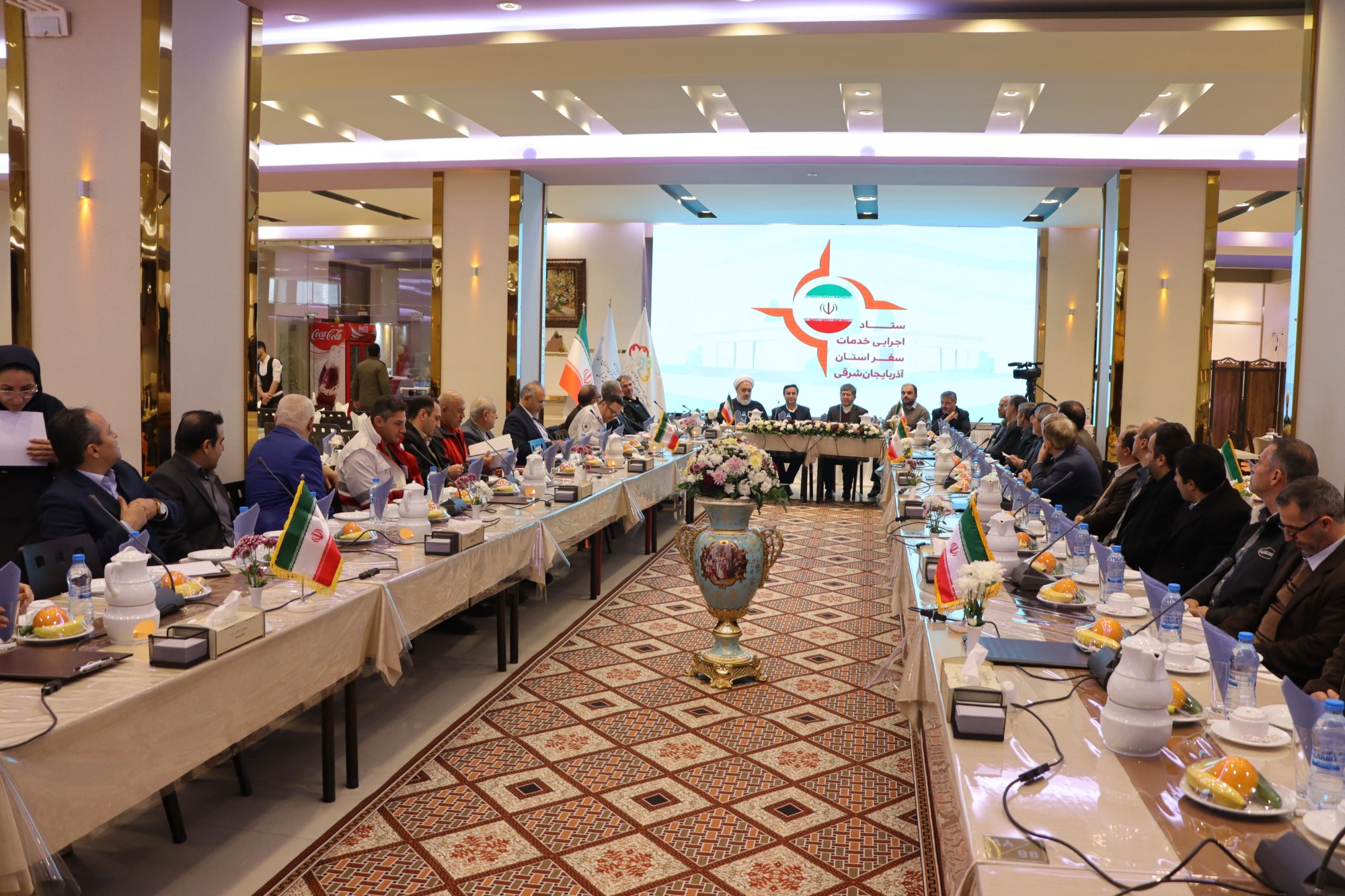 دومین جلسه ستاد خدمات سفر استان آذربایجان شرقی