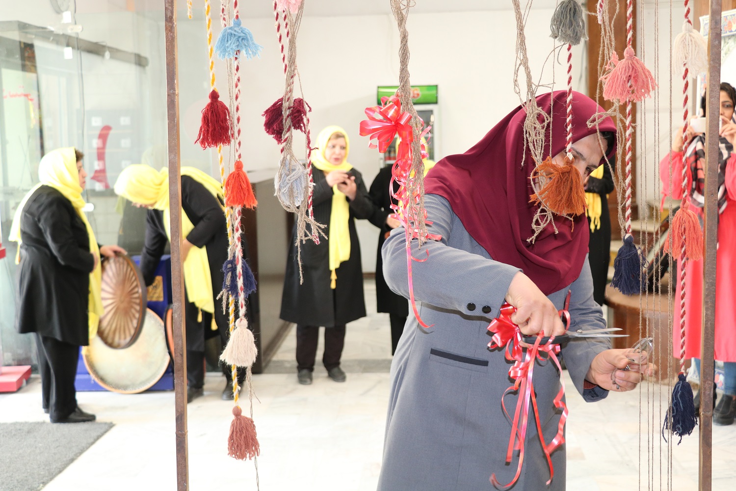 افتتاح نمایشگاه صنایع‌دستی نوروزی در بجنورد