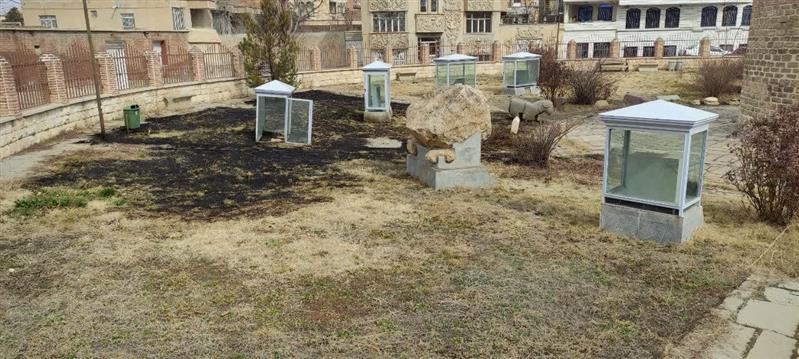 آتش‌سوزی در سه‌گنبد ارومیه خسارتی نداشته است
