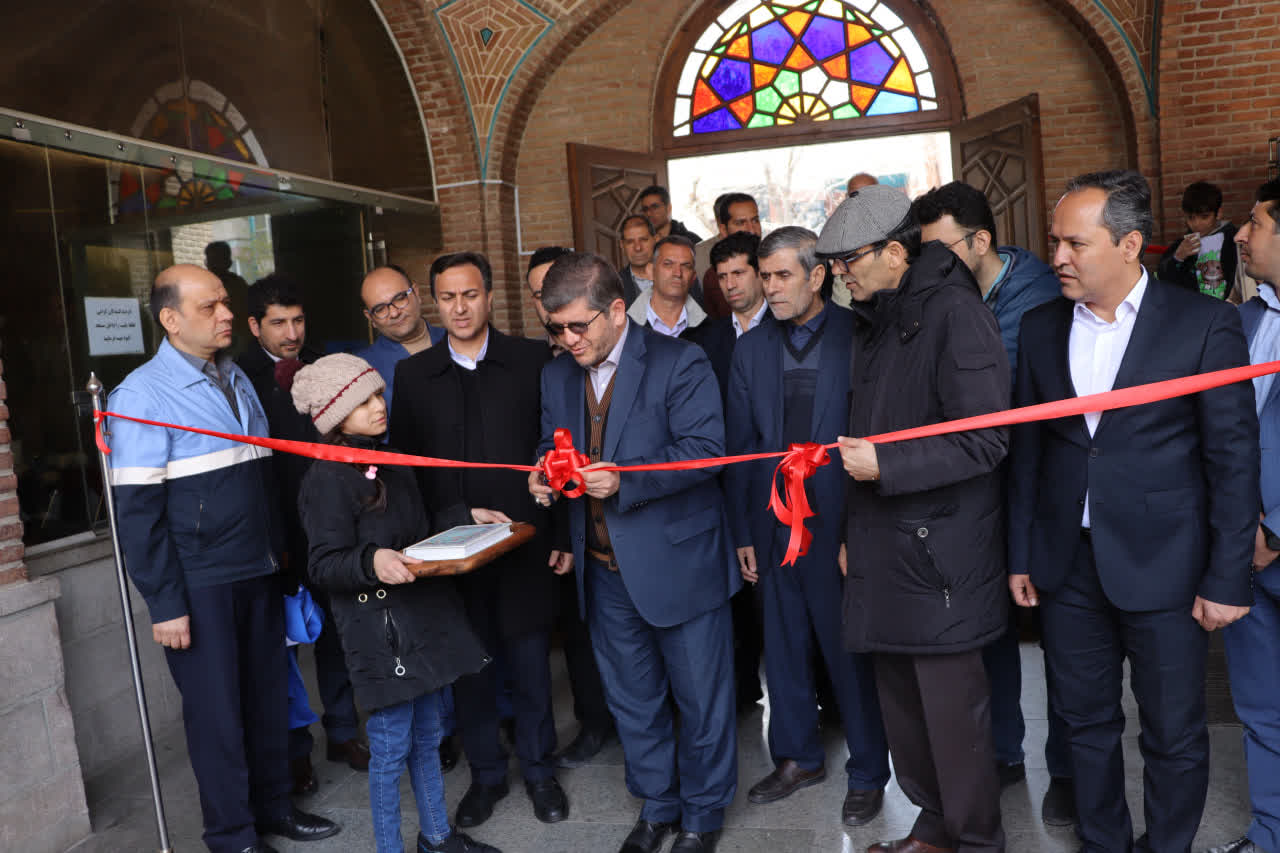 برپایی نمایشگاه صنایع‌دستی در مسجد کبود تبریز