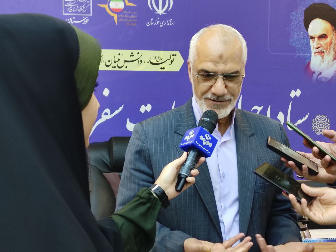 تأکید رئیس ستاد خدمات سفر خوزستان بر خدمات‌رسانی گسترده به گردشگران نوروزی