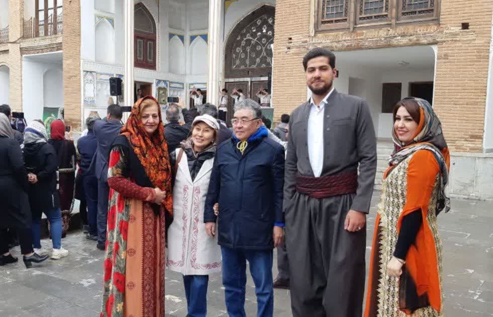 بازدید سفیر قرقیزستان از جاذبه‌های ‌گردشگری کردستان