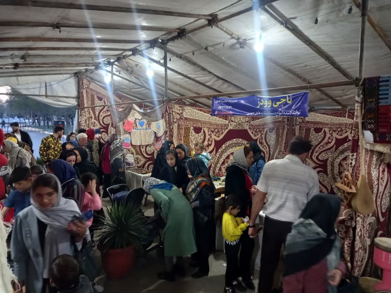 برپایی نمایشگاه صنایع‌دستی در شهرستان شیروان